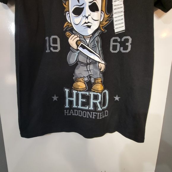 Spencer's hometown hero Michael Myers  short sleeve T-shirt size medium - Picture 6 of 9